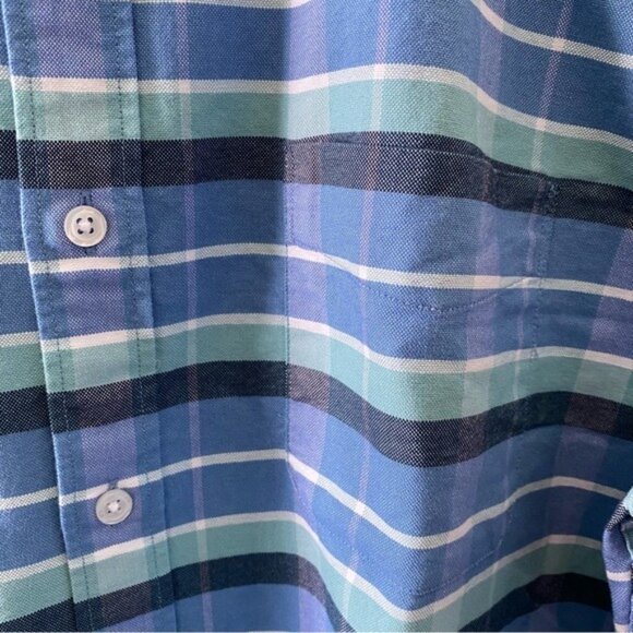 NWT J Crew Men's Classic‎ Flex Oxford Long-Sleeved Button-Down Shirt Size L - Picture 3 of 9